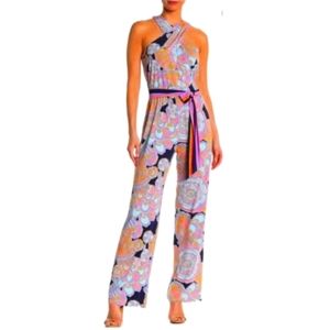 Trina Turk Halter Jumpsuit Size S